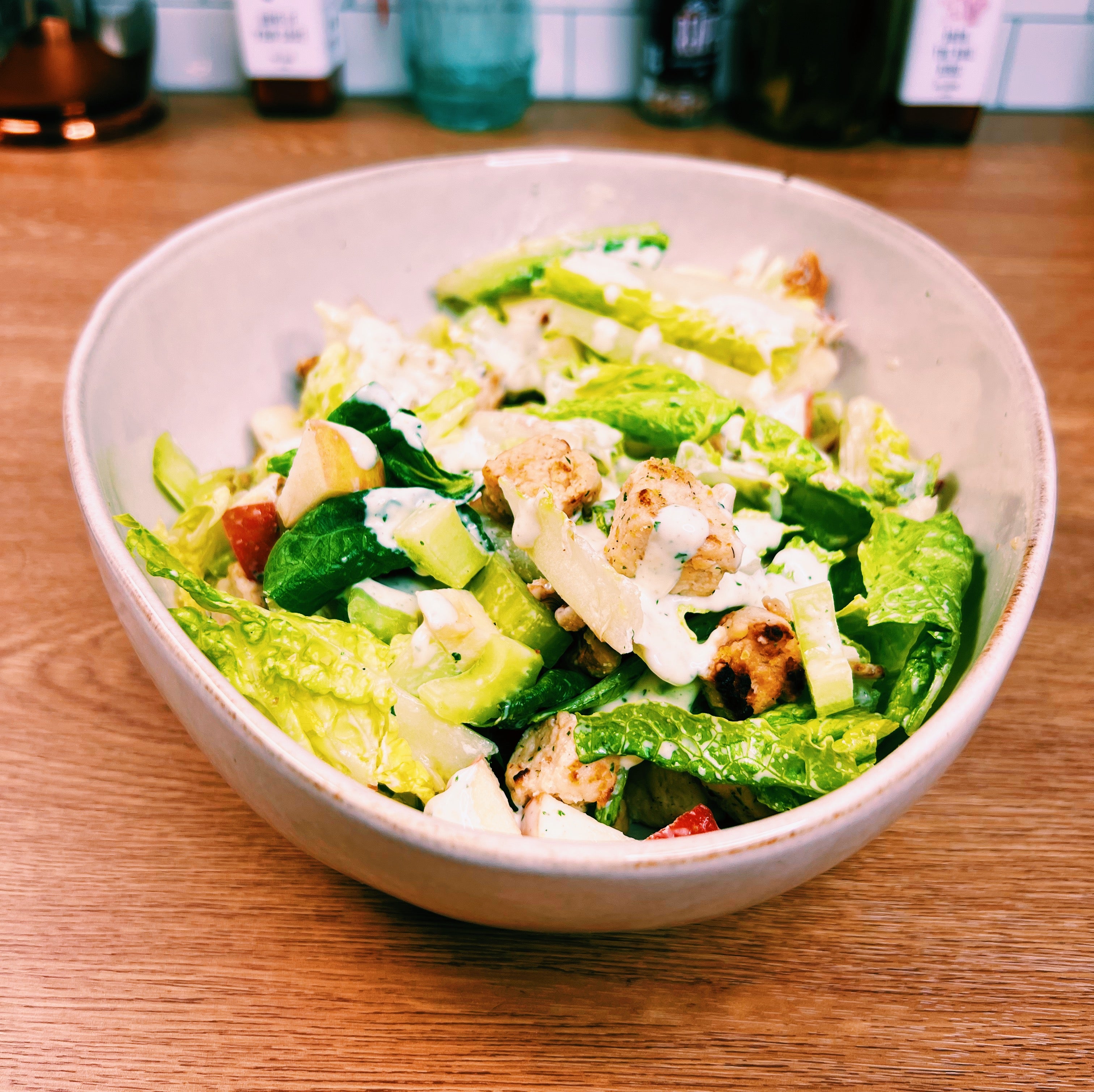 Vegan Blue Cheese Waldorf Salad