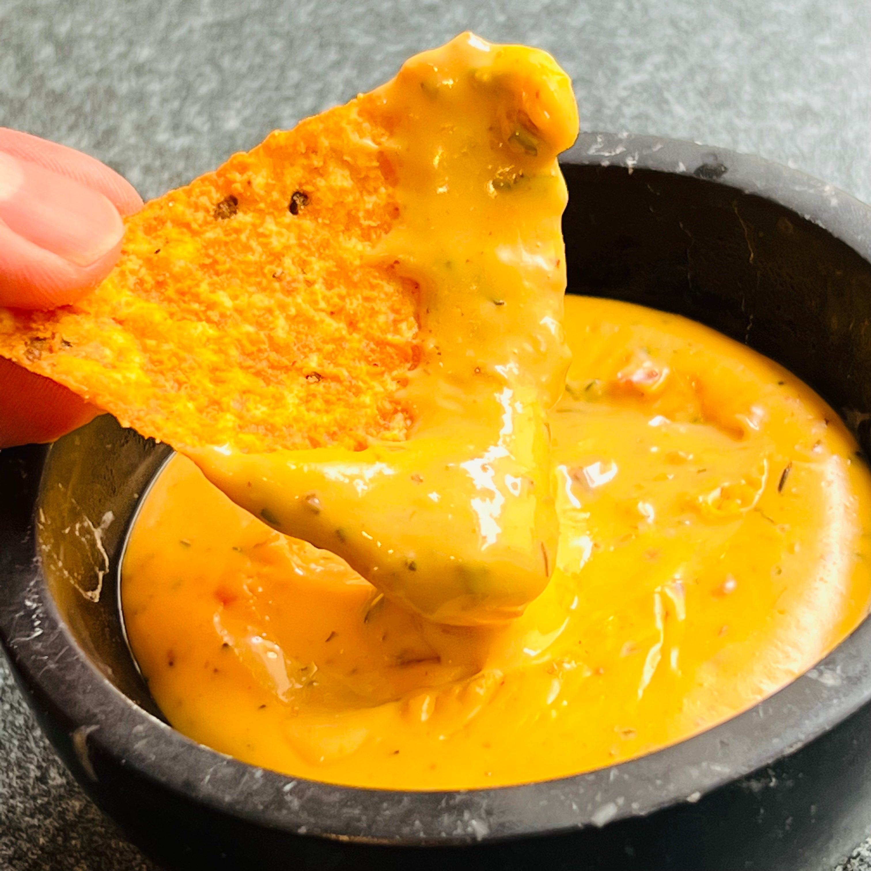 Three Ingredient Pizza Nacho Dip