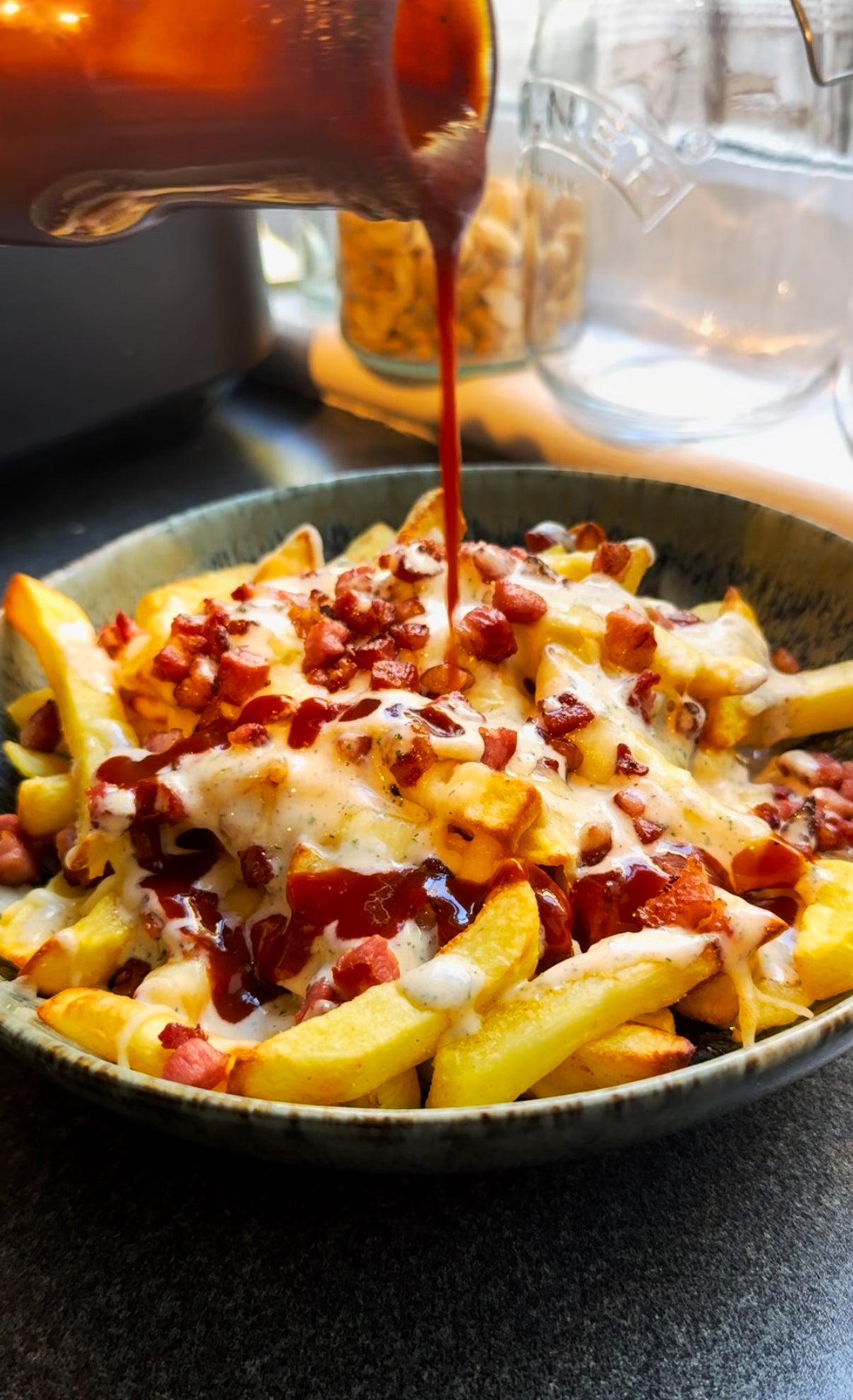 aussie cheese fries