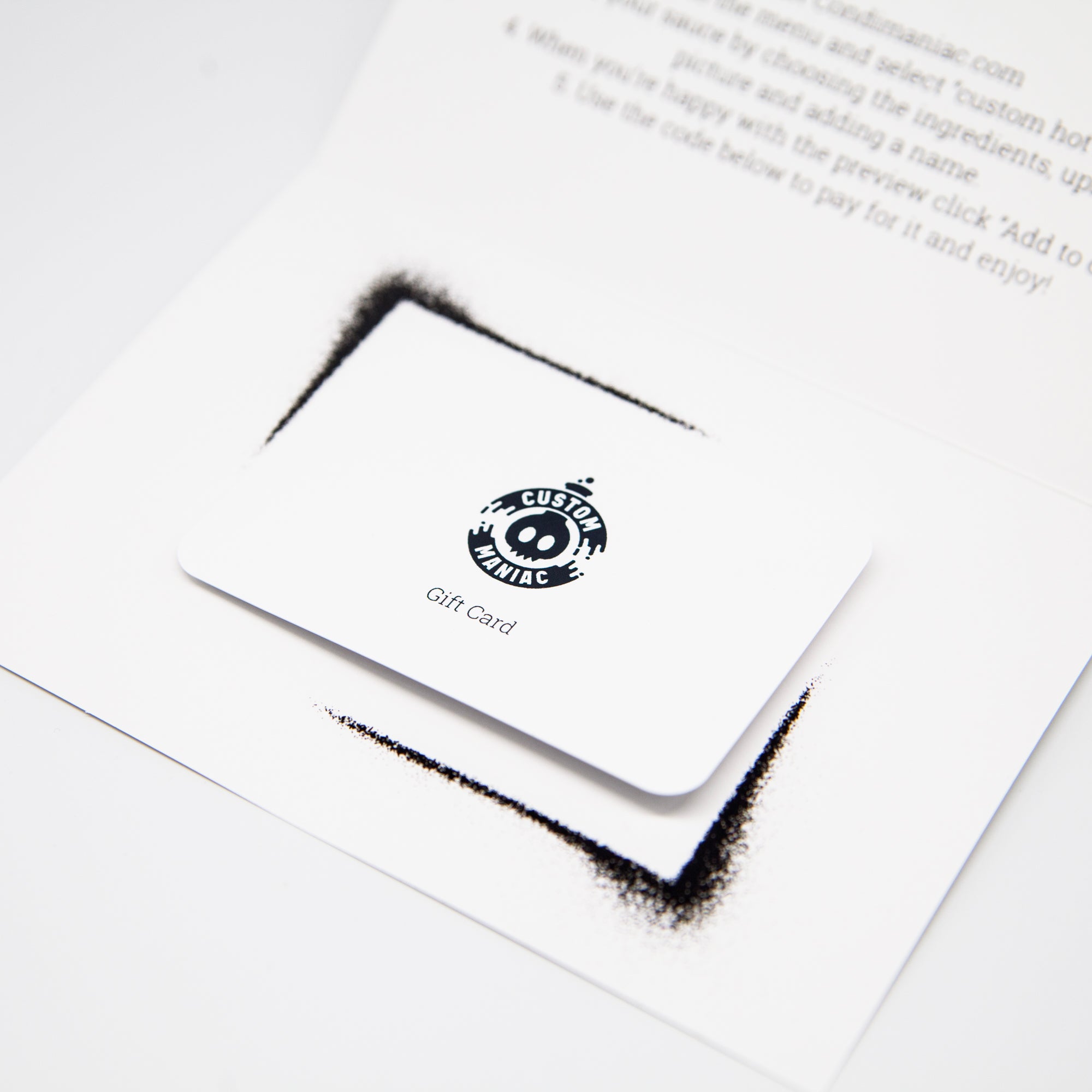 Custom Hot Sauce Gift Card (Physical item)