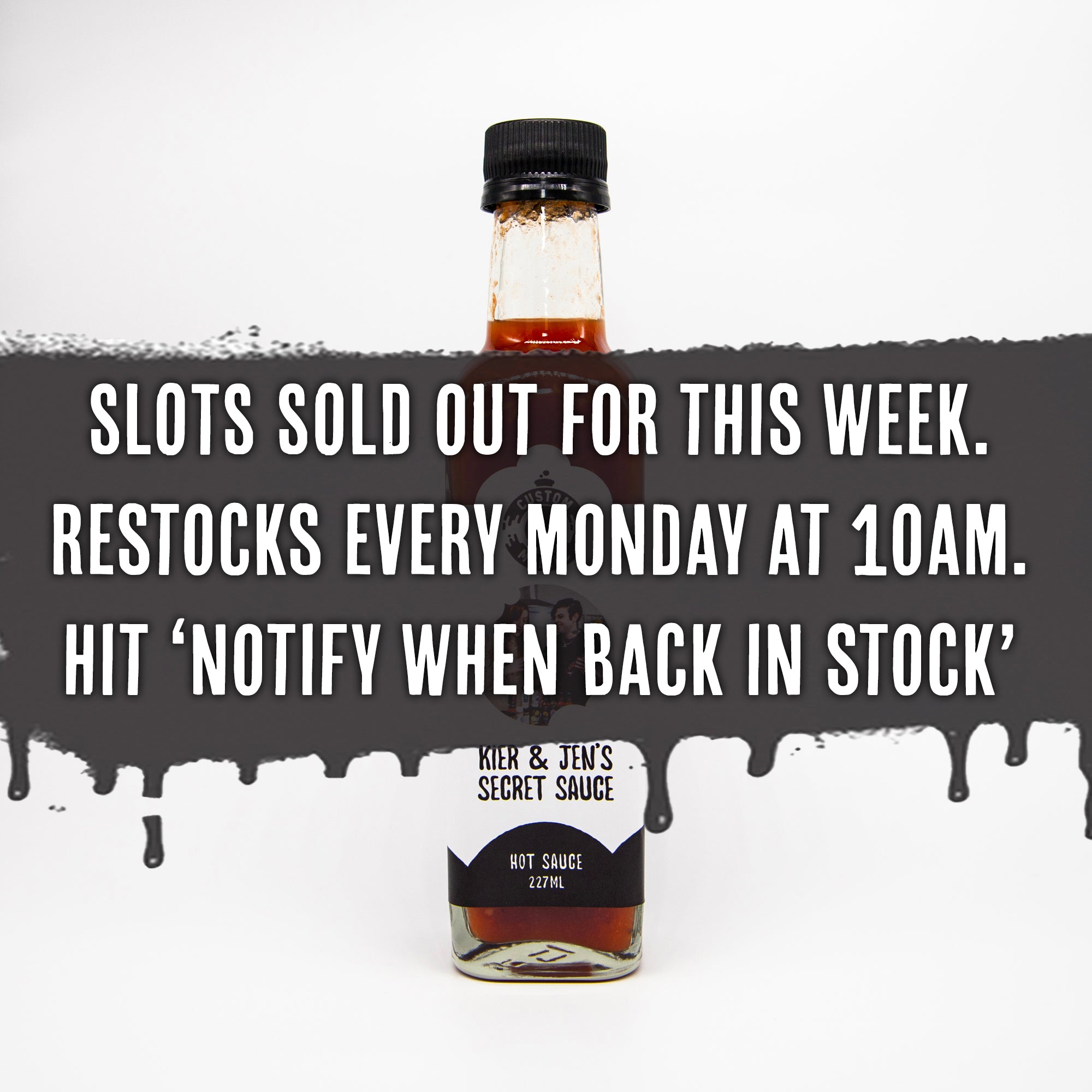 Custom Hot Sauce (227ml) - Create your own unique sauce! (Will arrive after Christmas!)