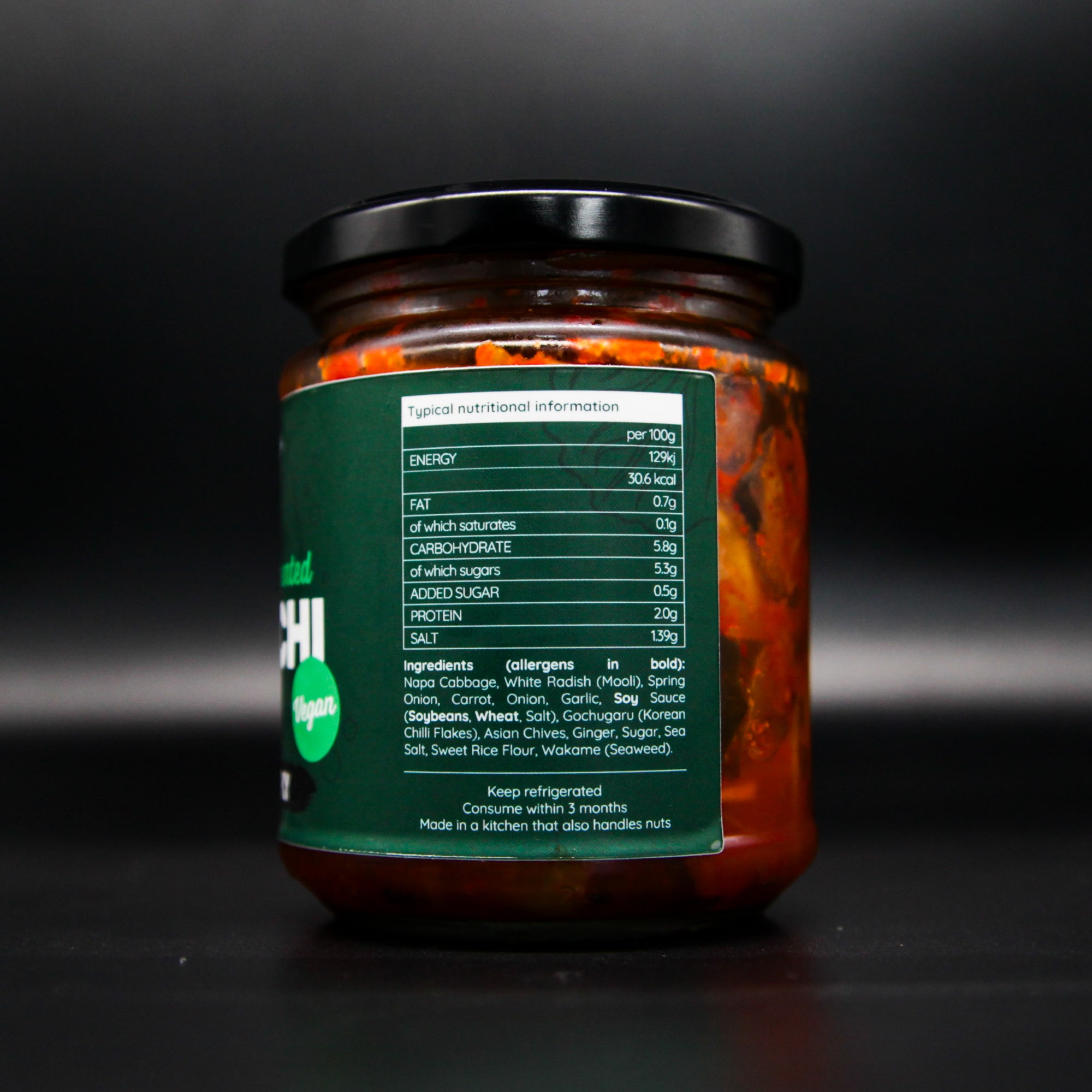 Condimaniac wild-fermented Kimchi (vegan) 2 x 250g - *Please read description before purchase*