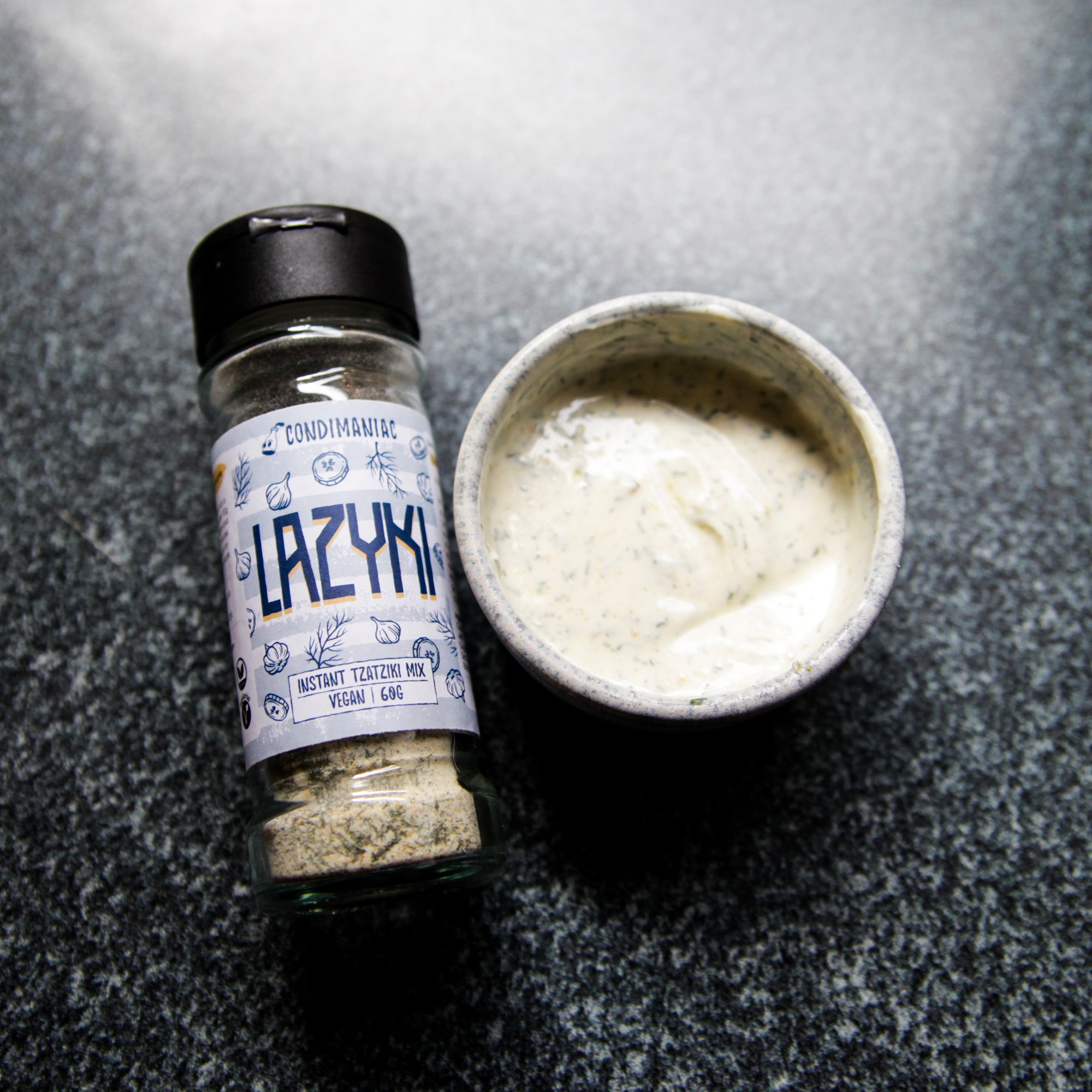 Condimaniac's Lazyki (Lazy Tzatziki)