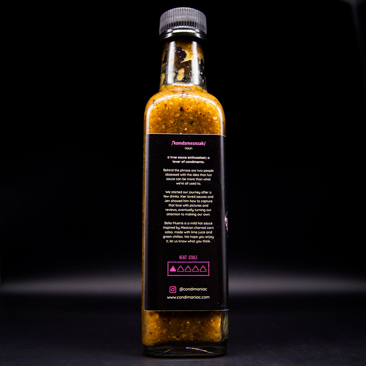 Condimaniac Bella Muerte Hot Sauce