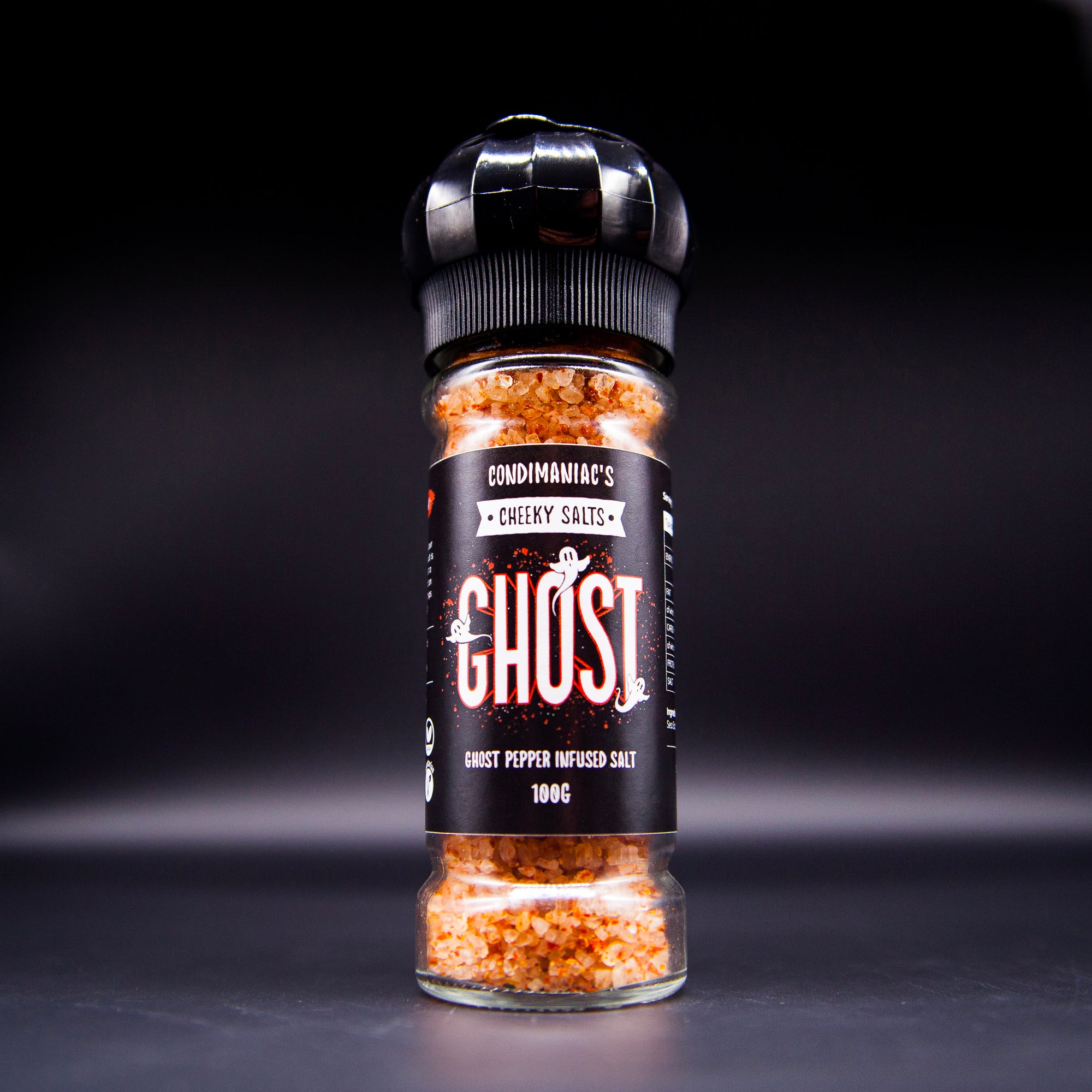 Condimaniac's 'Cheeky Salts' Ghost Pepper Infused Salt