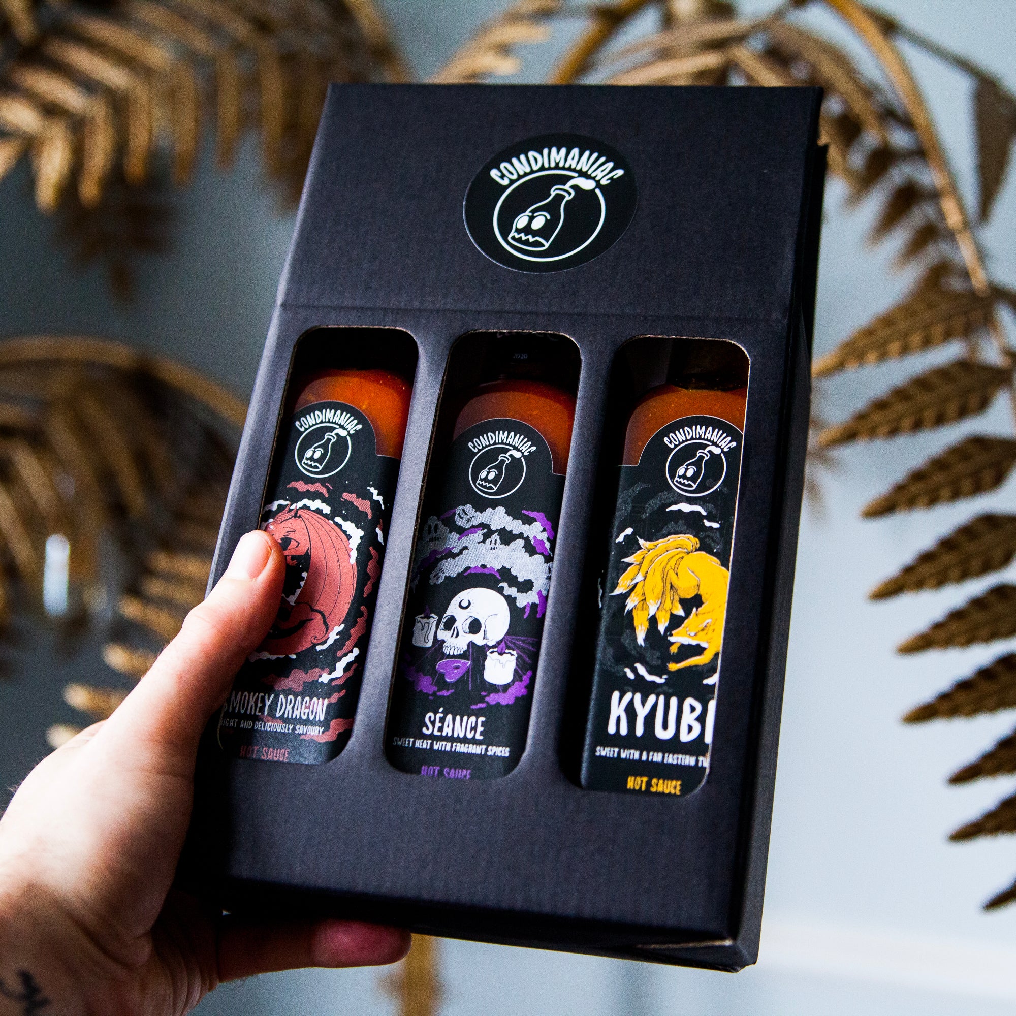 Condimaniac Hot Sauce Gift Set (227ml x 3) Mix & Match