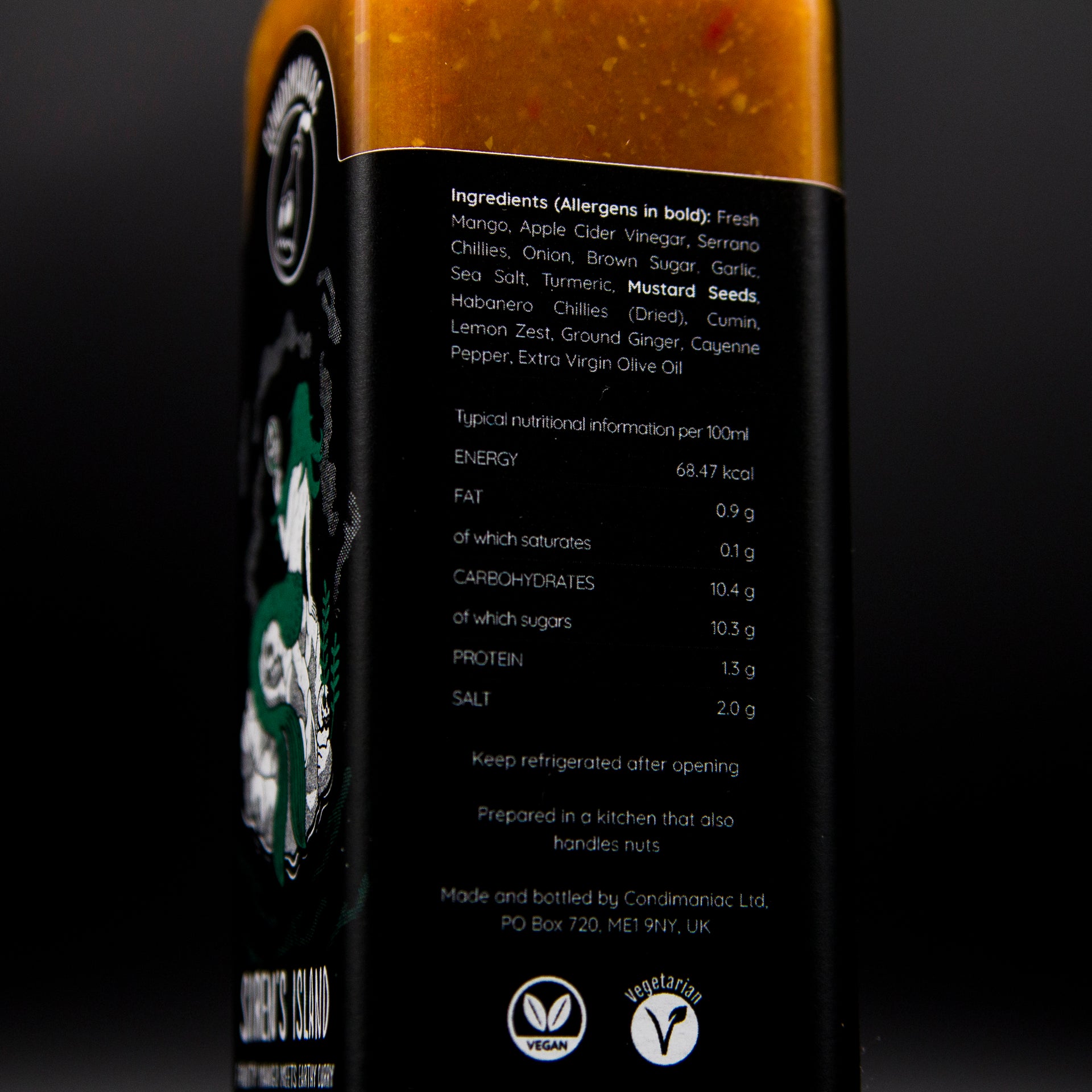 hot sauce mango ingredients habanero