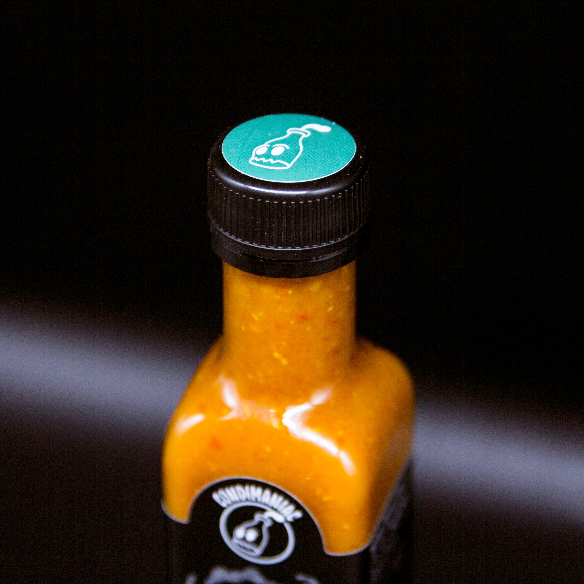 hot sauce lid mango green