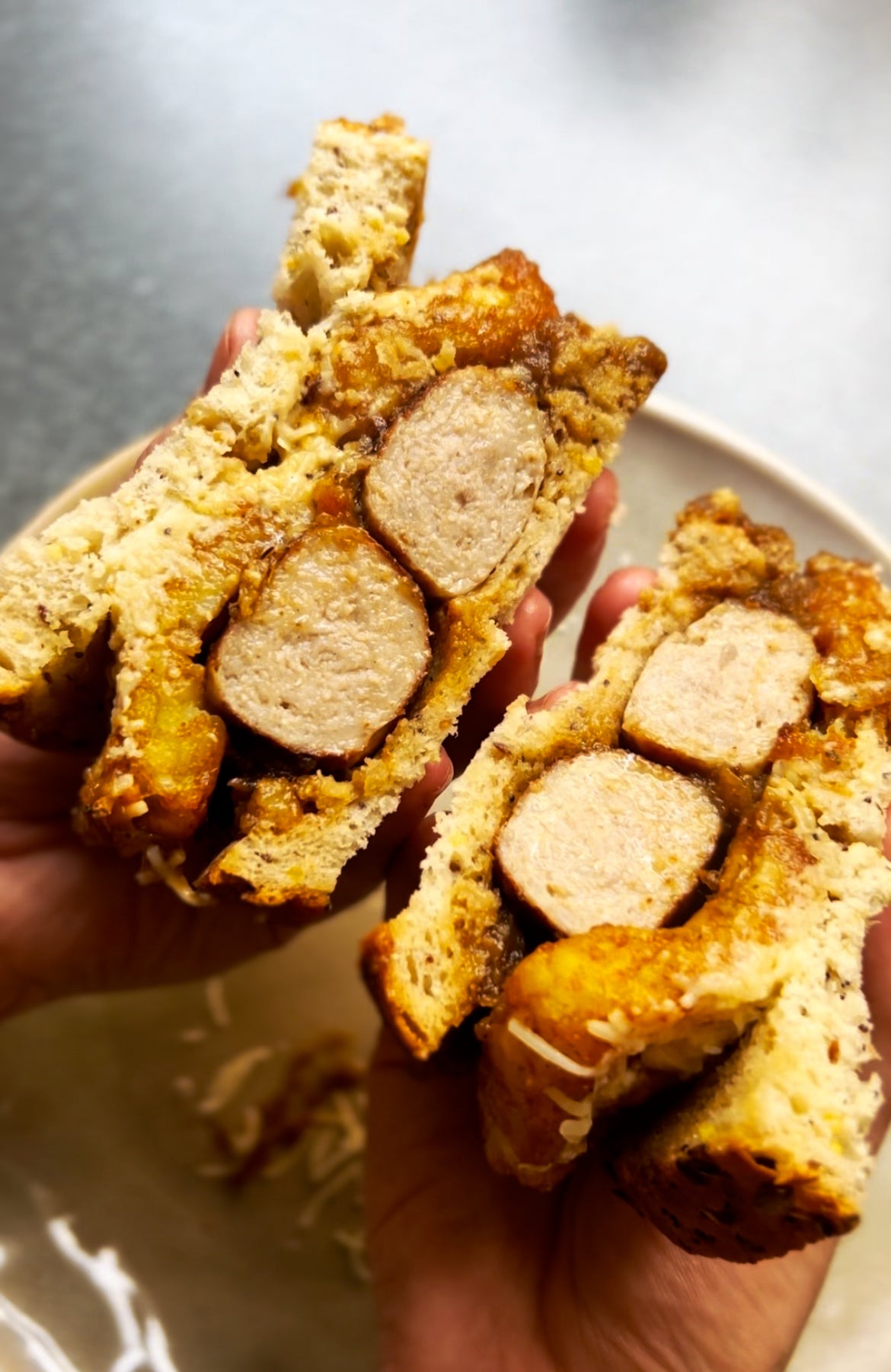 sausage sandwich