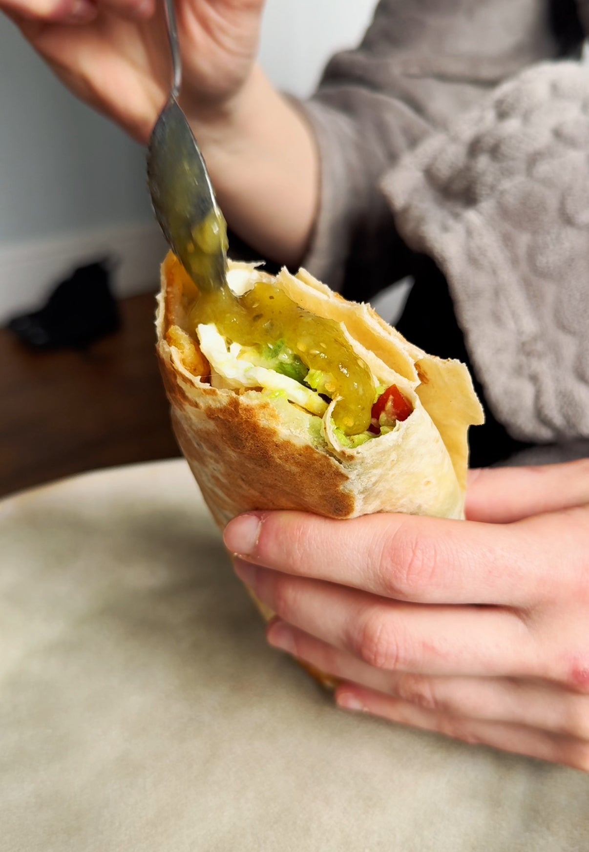 Jen's Breakfast Burrito