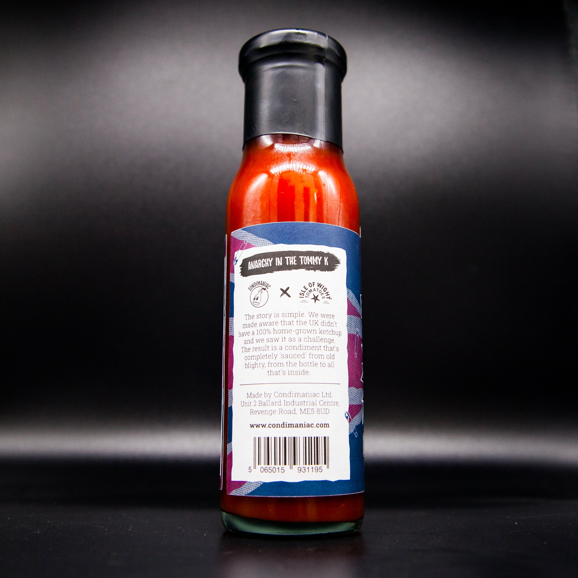 Condimaniac 100% British Tomato Ketchup