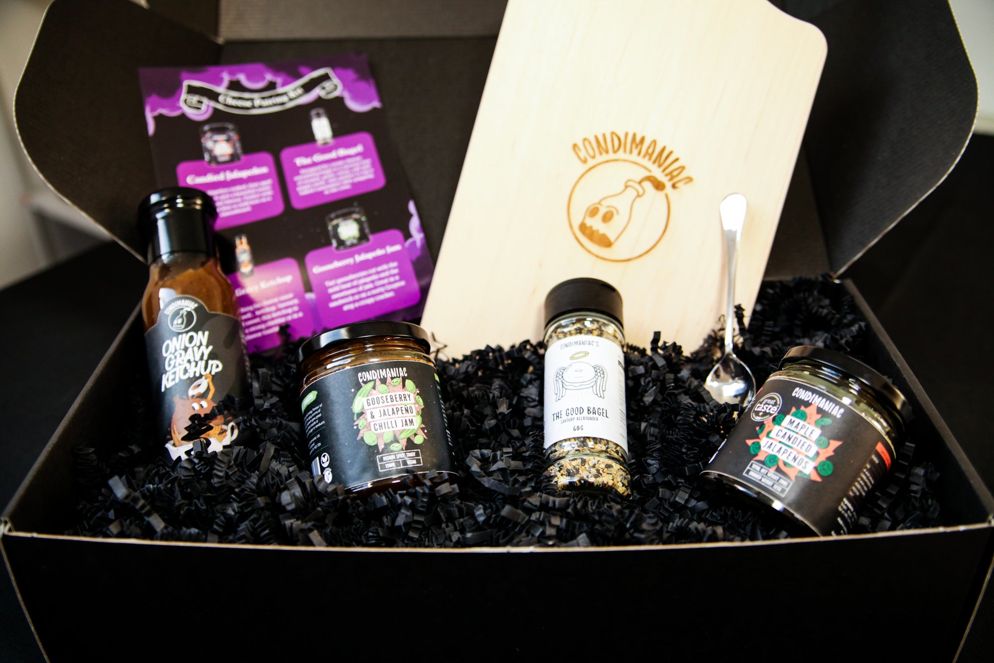 Condimaniac Cheese Pairing Kit