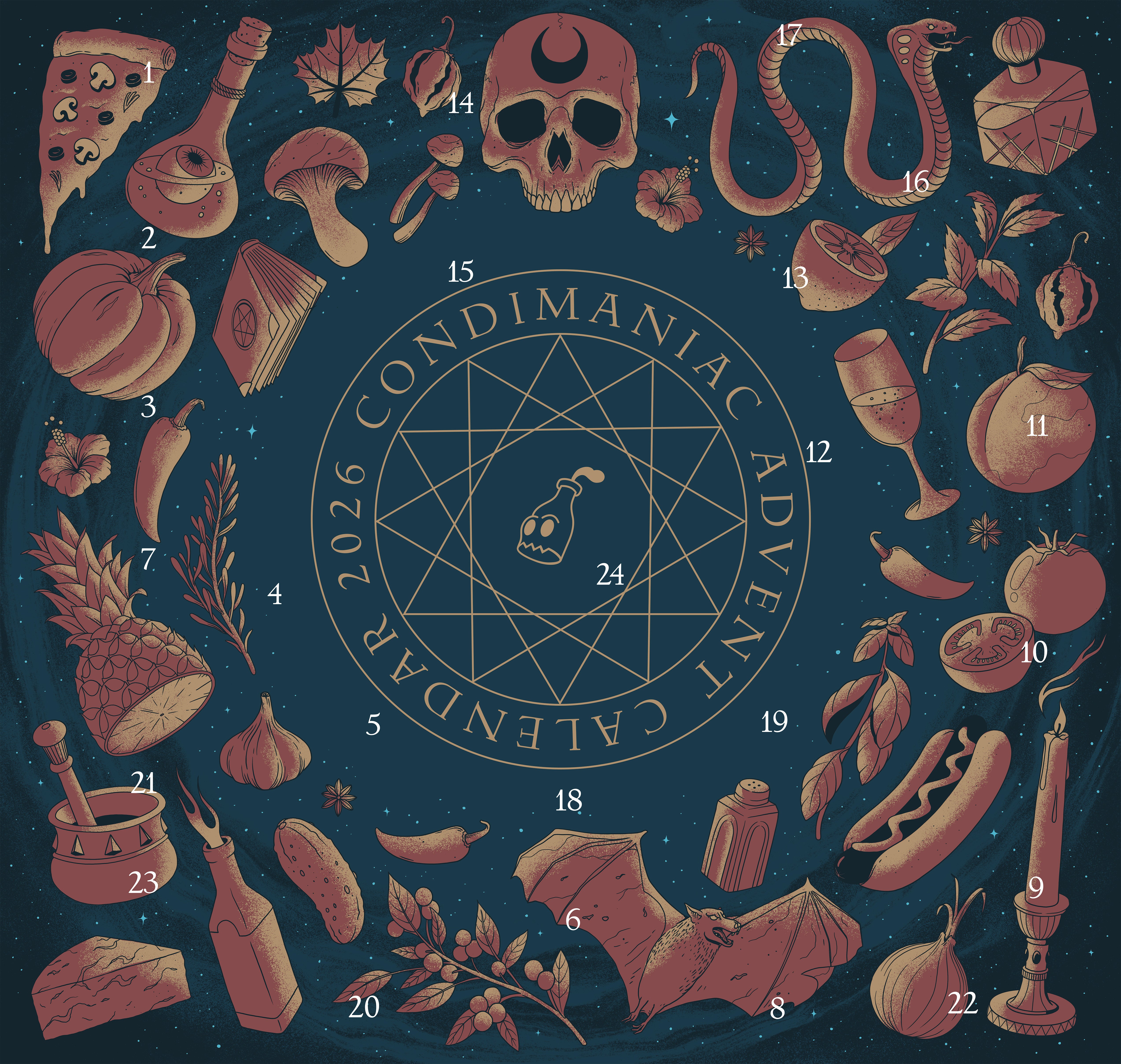 Condimaniac The Ultimate Condiment Advent Calendar (2026)