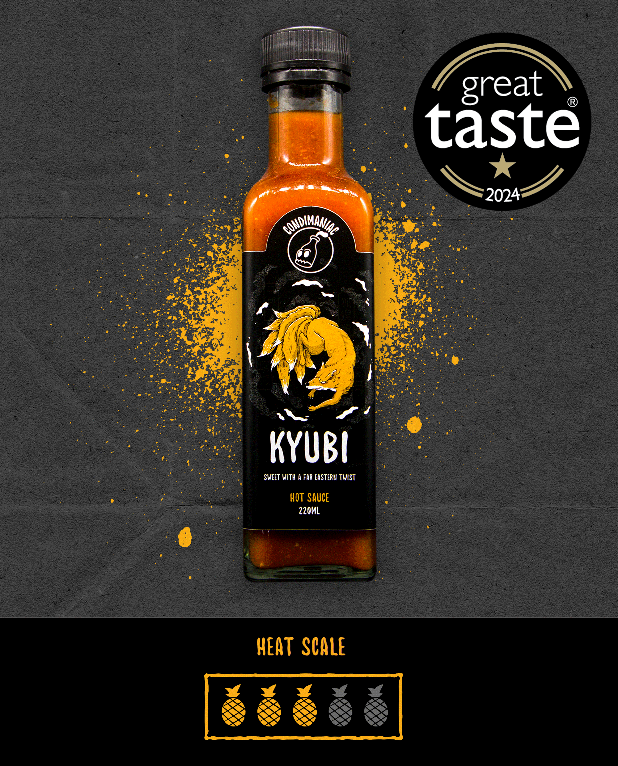 Condimaniac Kyubi Hot Sauce