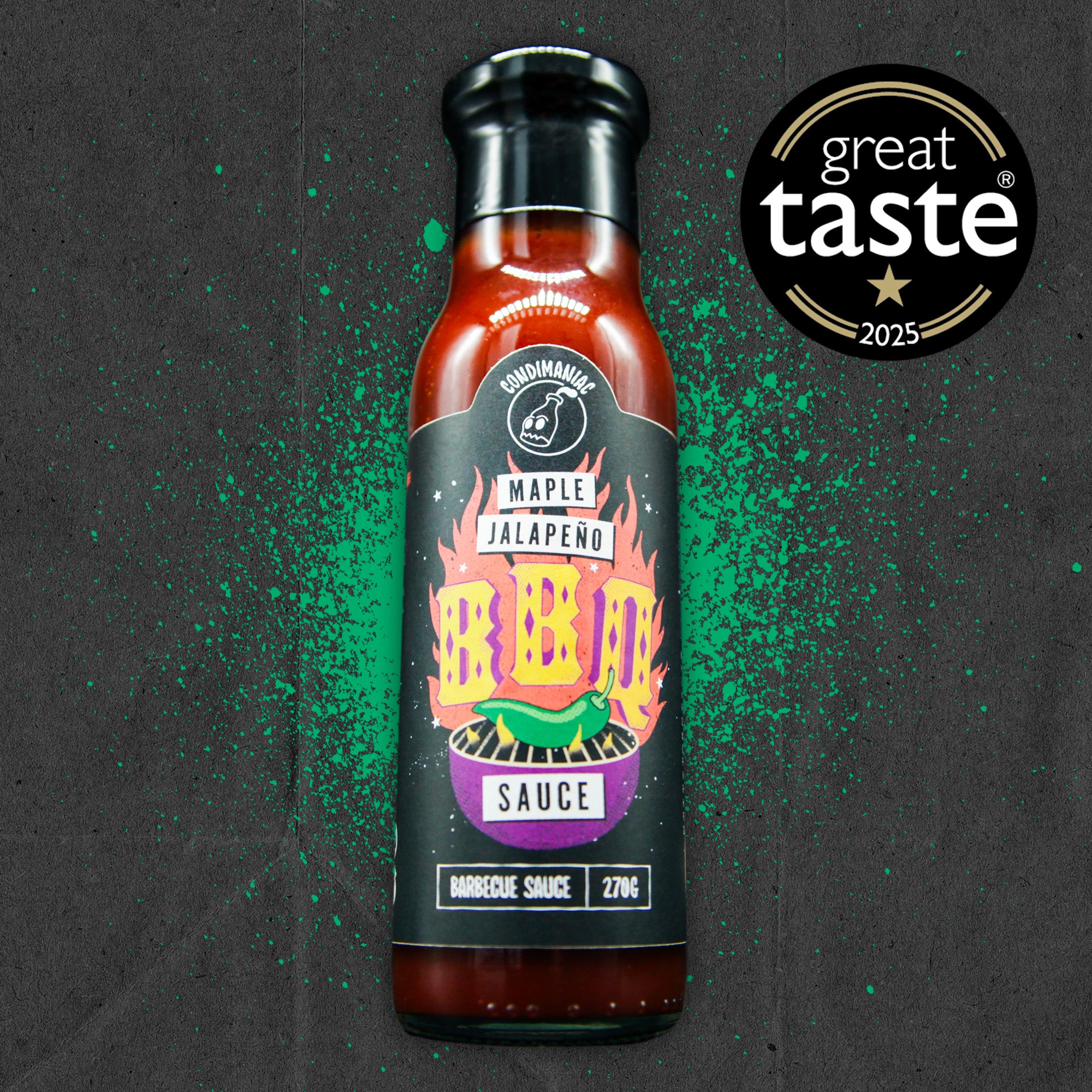 Condimaniac Maple Jalapeño BBQ Sauce