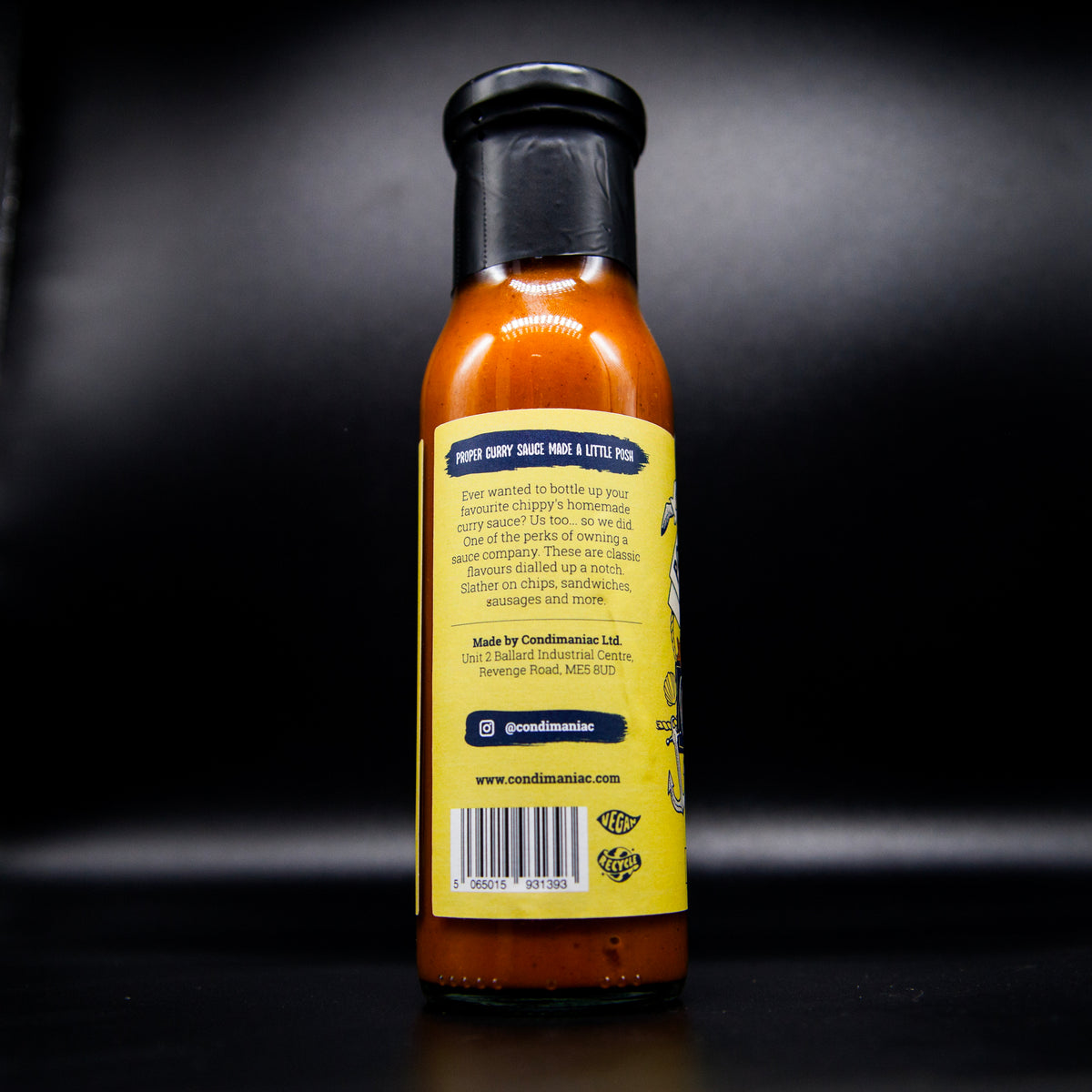Condimaniac Posh Chip Shop Curry Sauce