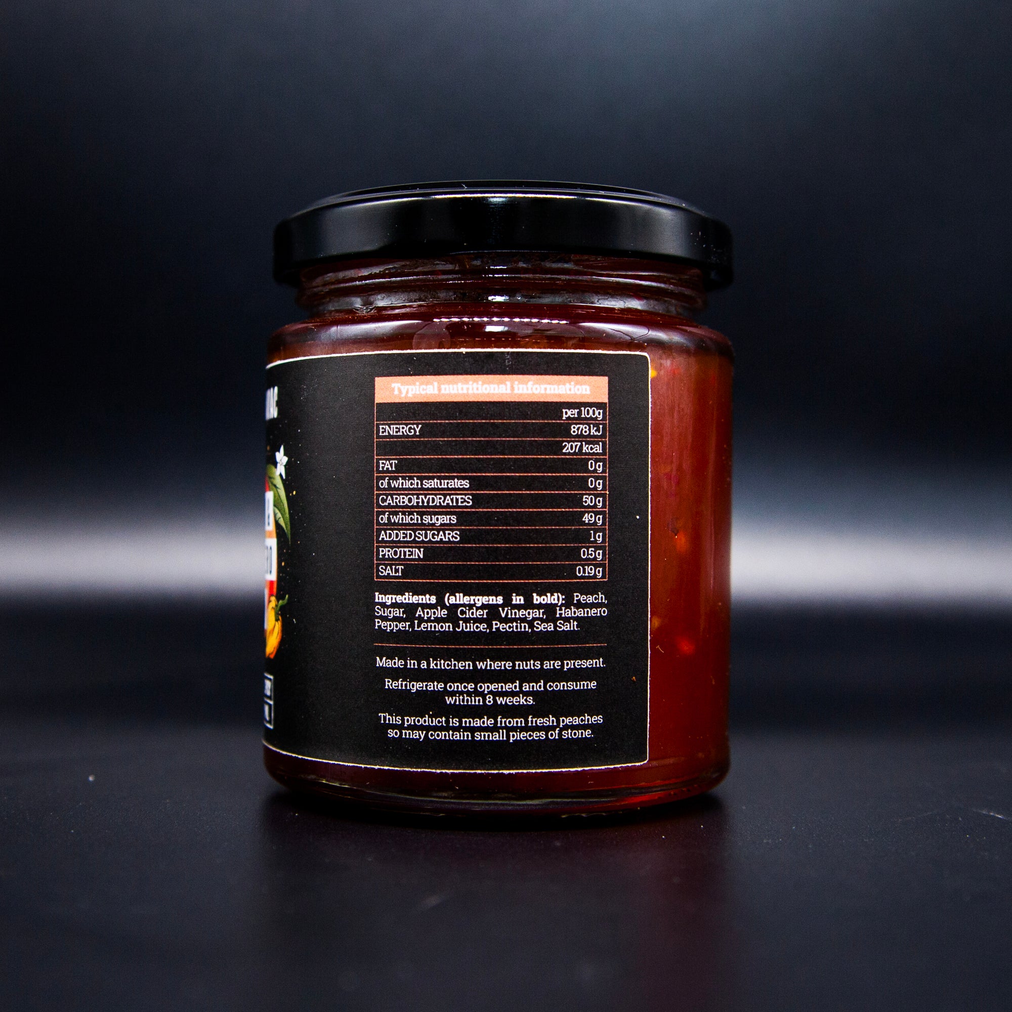 Condimaniac Peach & Habanero Chilli Jam