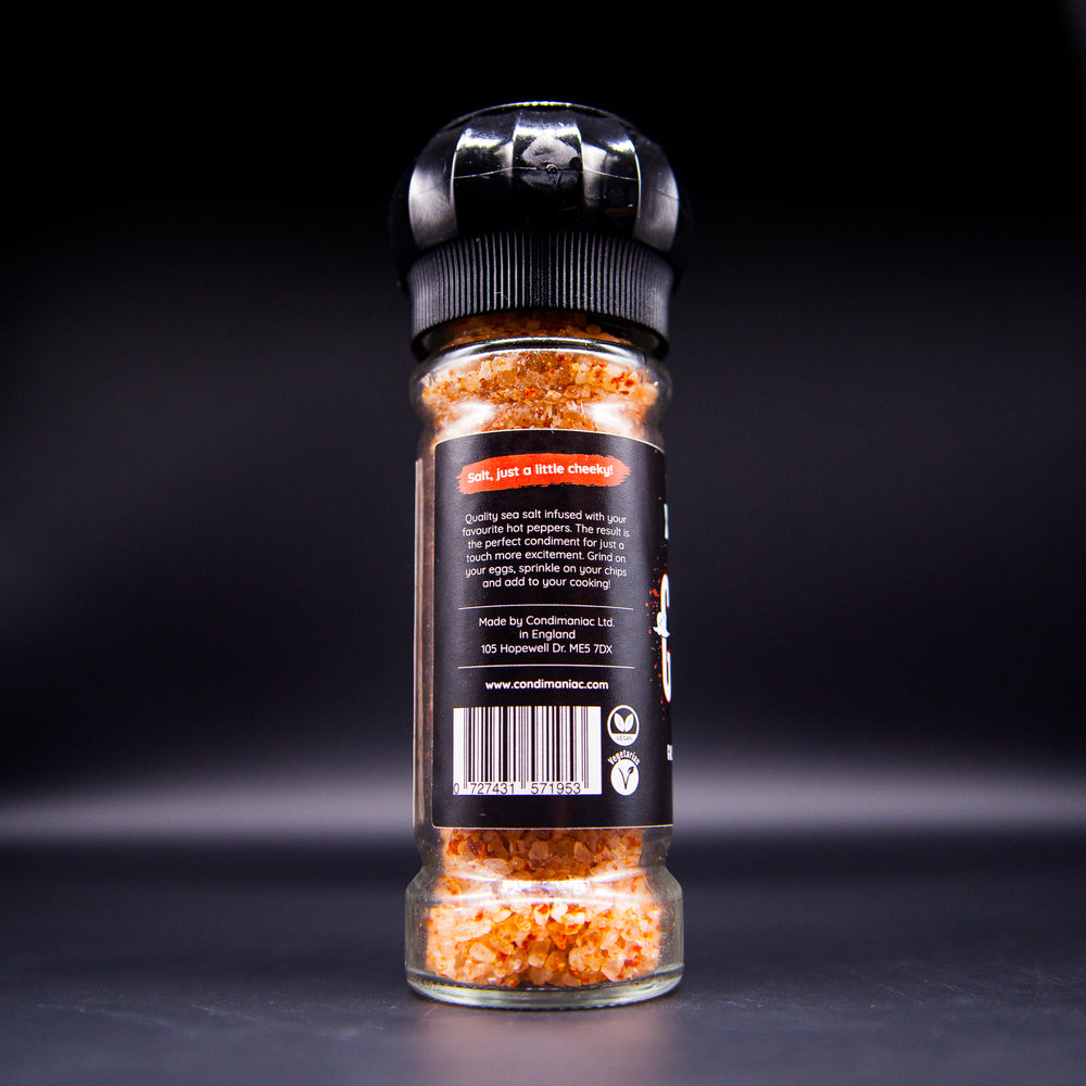Condimaniac's 'Cheeky Salts' Carolina Reaper Chilli Infused Salt