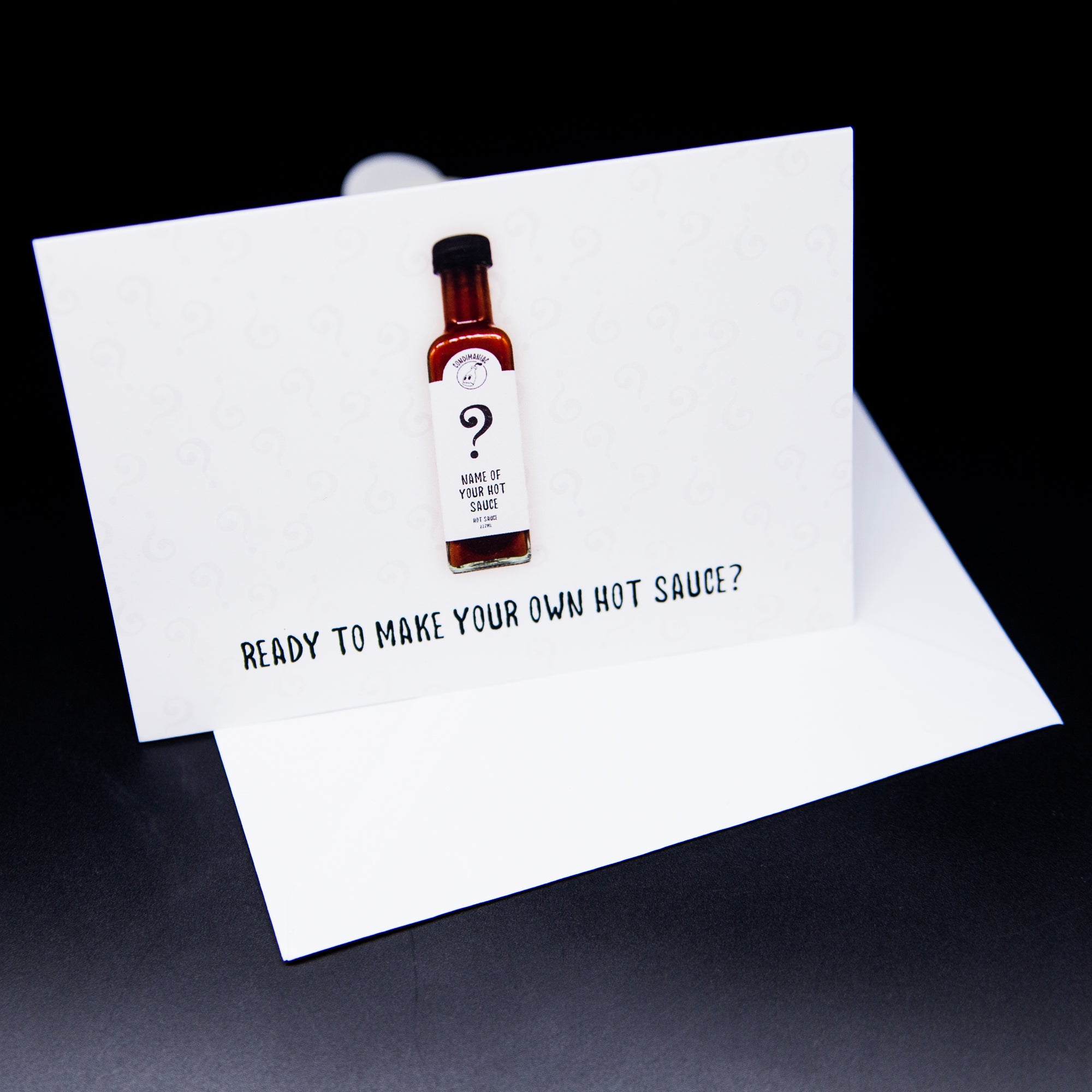 Custom Hot Sauce Gift Card (Physical item)