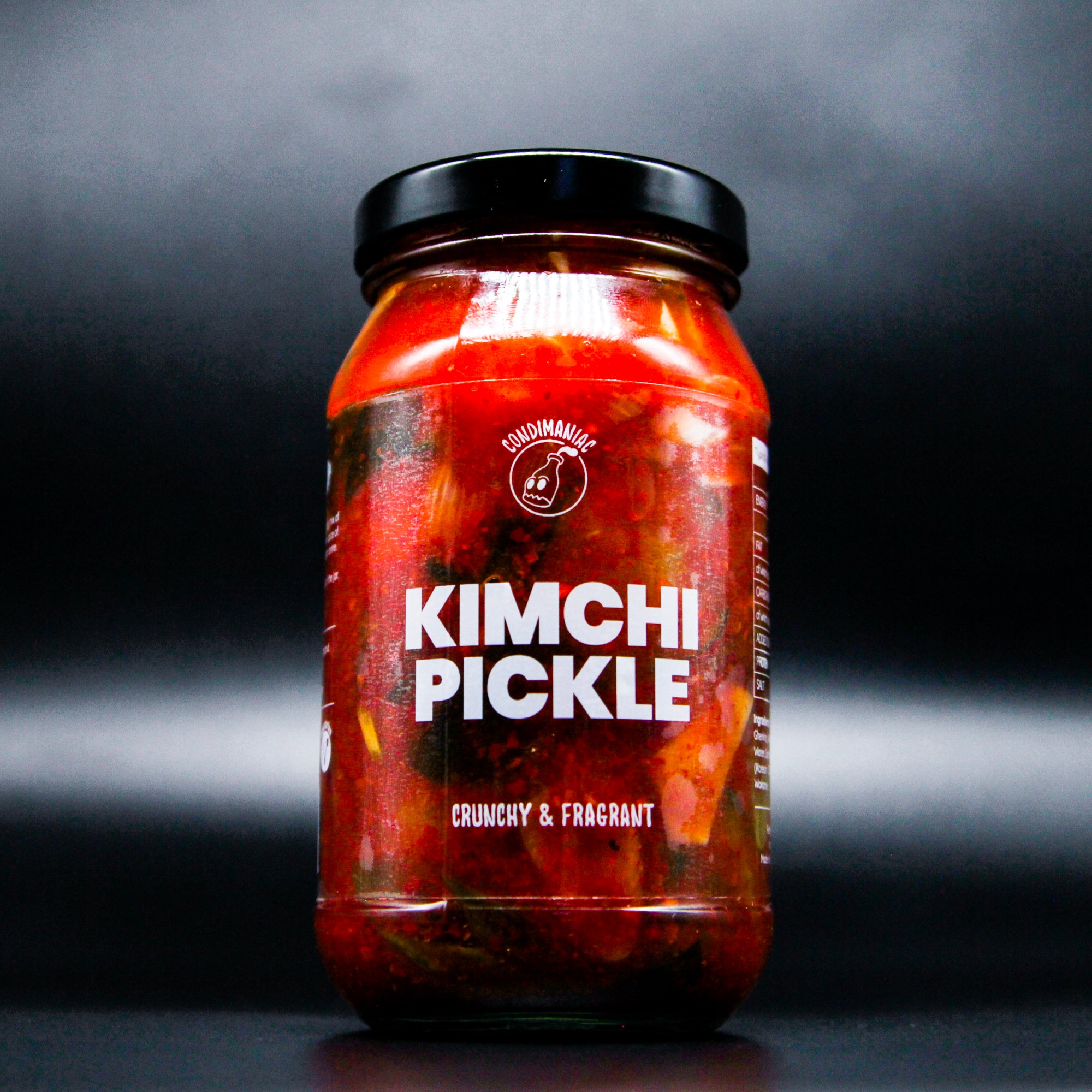 Condimaniac Kimchi Pickle - Crunchy mix of cucumber, radish, ginger and more with gochugaru (non-fermented)